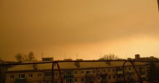 Пожары близ Благовещенска Амурской области принесли пепельный снег
